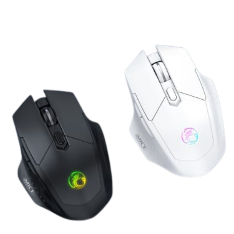 GW-X3 Silent Rechargeable 2.4G/Bluetooth Wireless Mouse with backlit