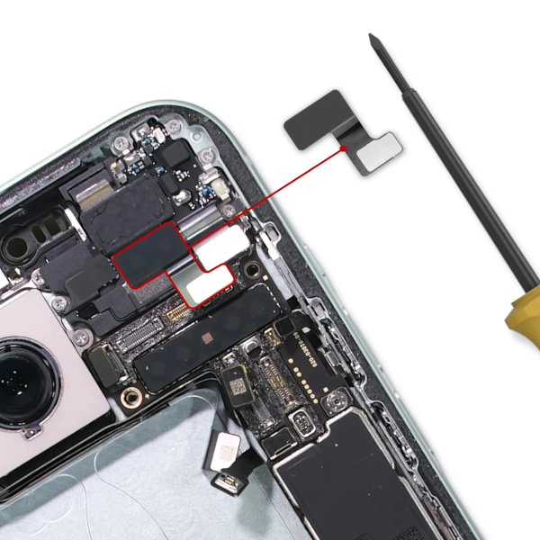 Nappe GPS pour iPhone 15