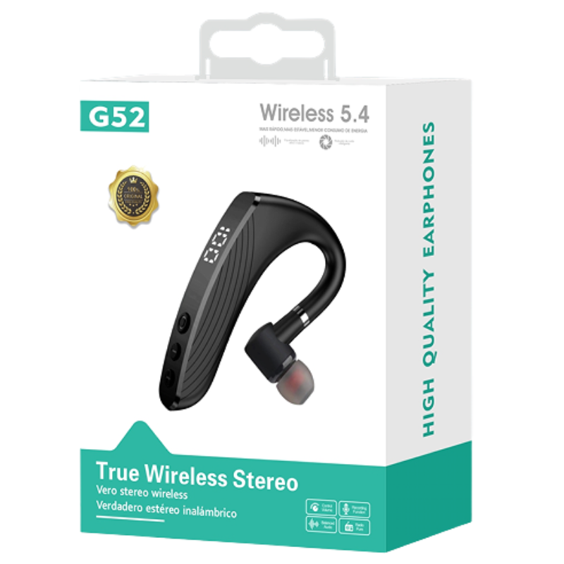 Écouteurs Sans Fil G52 – True Wireless Stereo (Bluetooth 5.4)